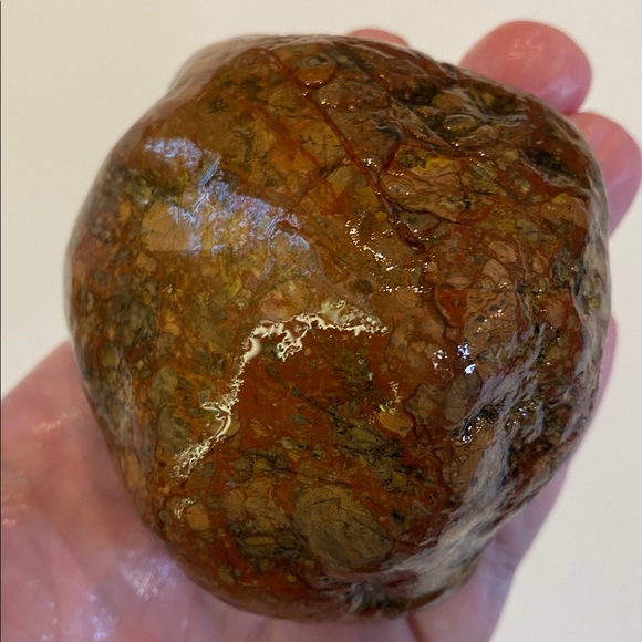 Lake Superior Shoreline Rock Red/Green Michigan Rock - Picture 13 of 13